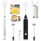 USB Rechargeable 2-in-1 Coffee Egg Beater & Frother