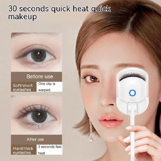 Portable Electric Eyelash Curler Advanced Makeup Tool