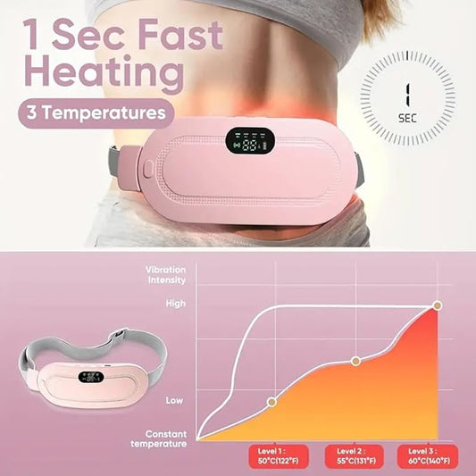 Period Cramps Massager Menstrual Relief Belt