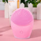 Electric Silicone Vibration Cleansing Tool Facial Massager Device for Skin