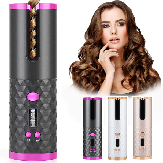 Cordless Automatic Curling Iron