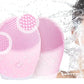 Electric Silicone Vibration Cleansing Tool Facial Massager Device for Skin