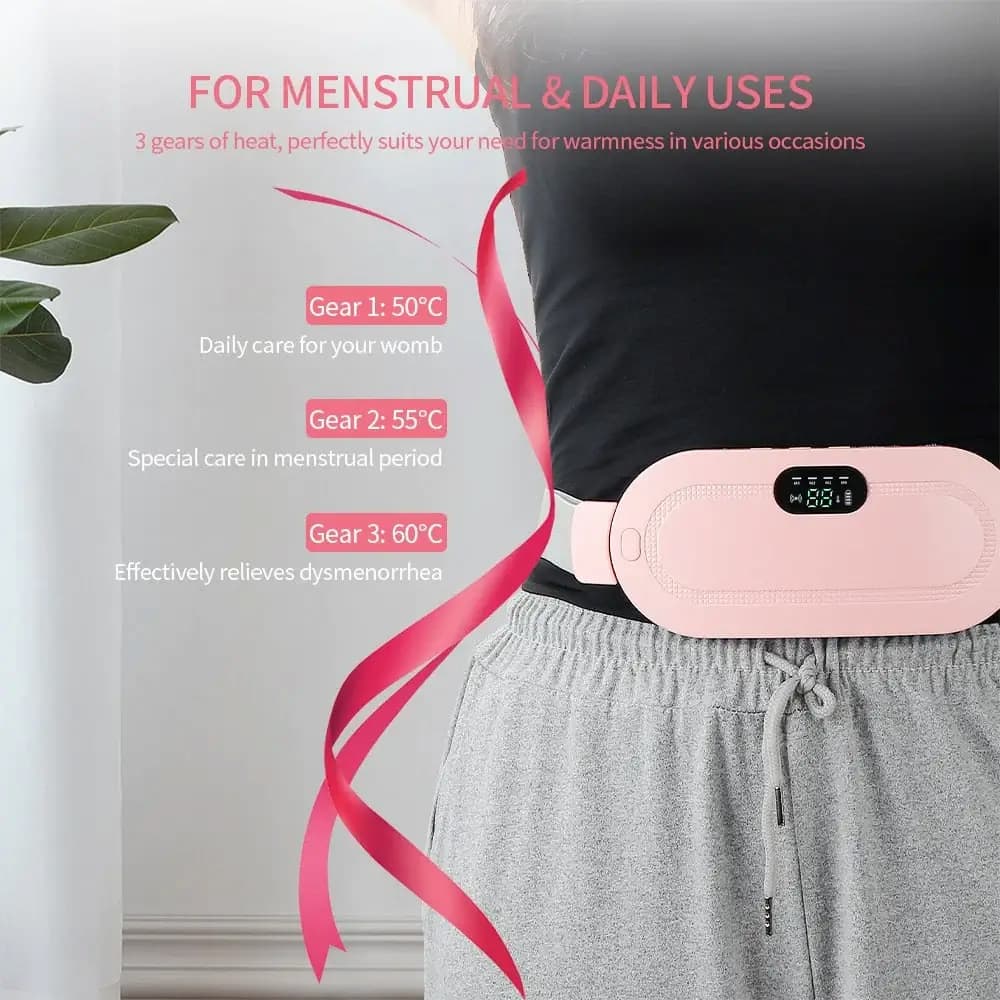 Period Cramps Massager Menstrual Relief Belt